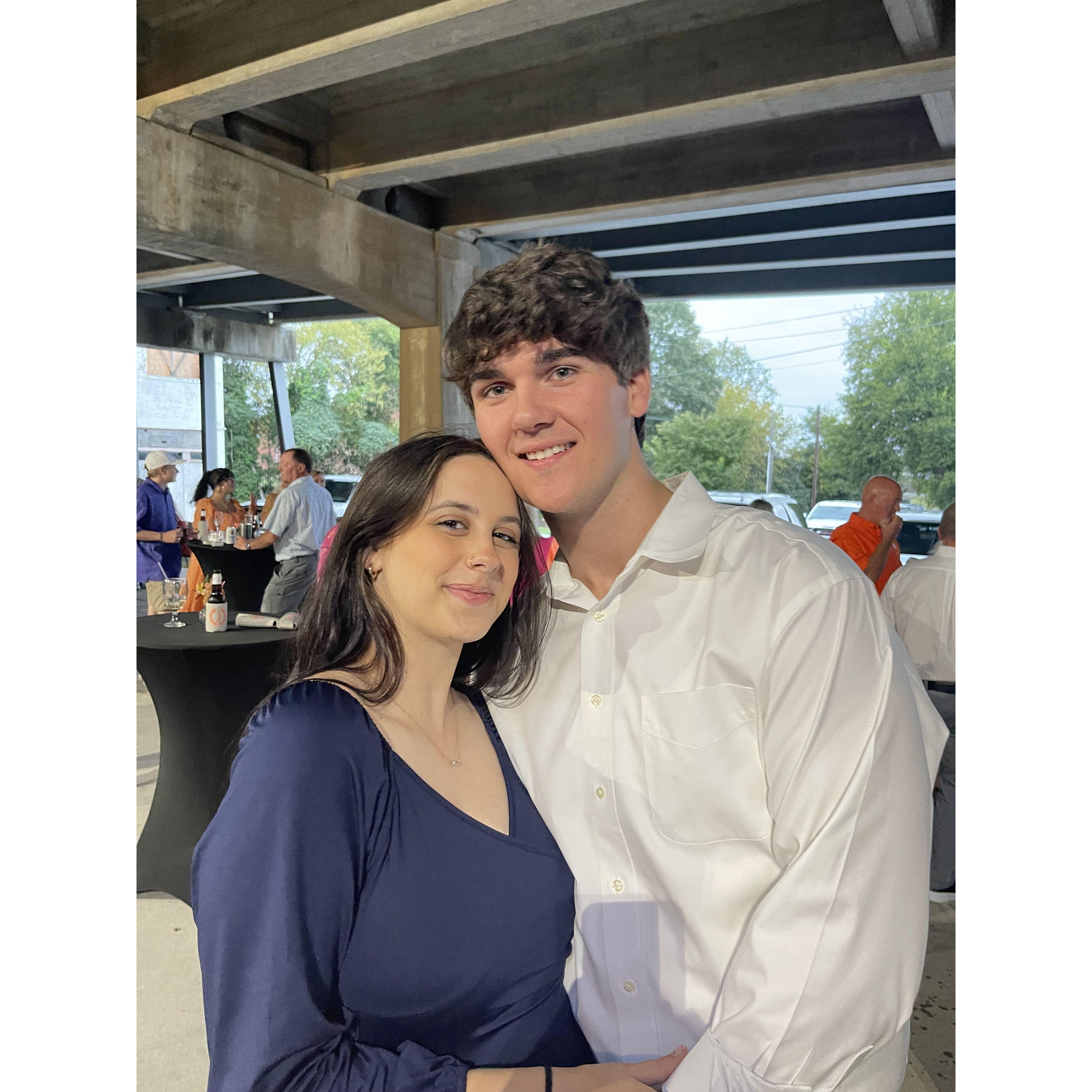 Our first wedding date!