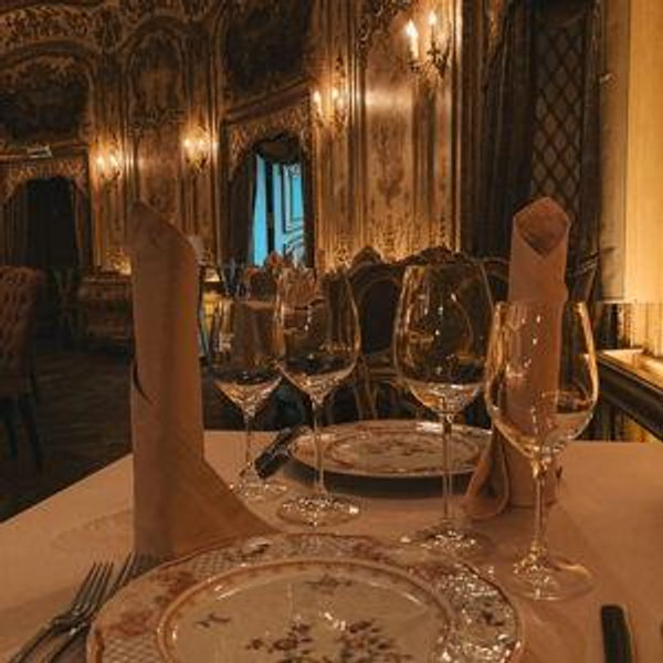 Fancy Dinner at the Orient Express La Minerva Hotel