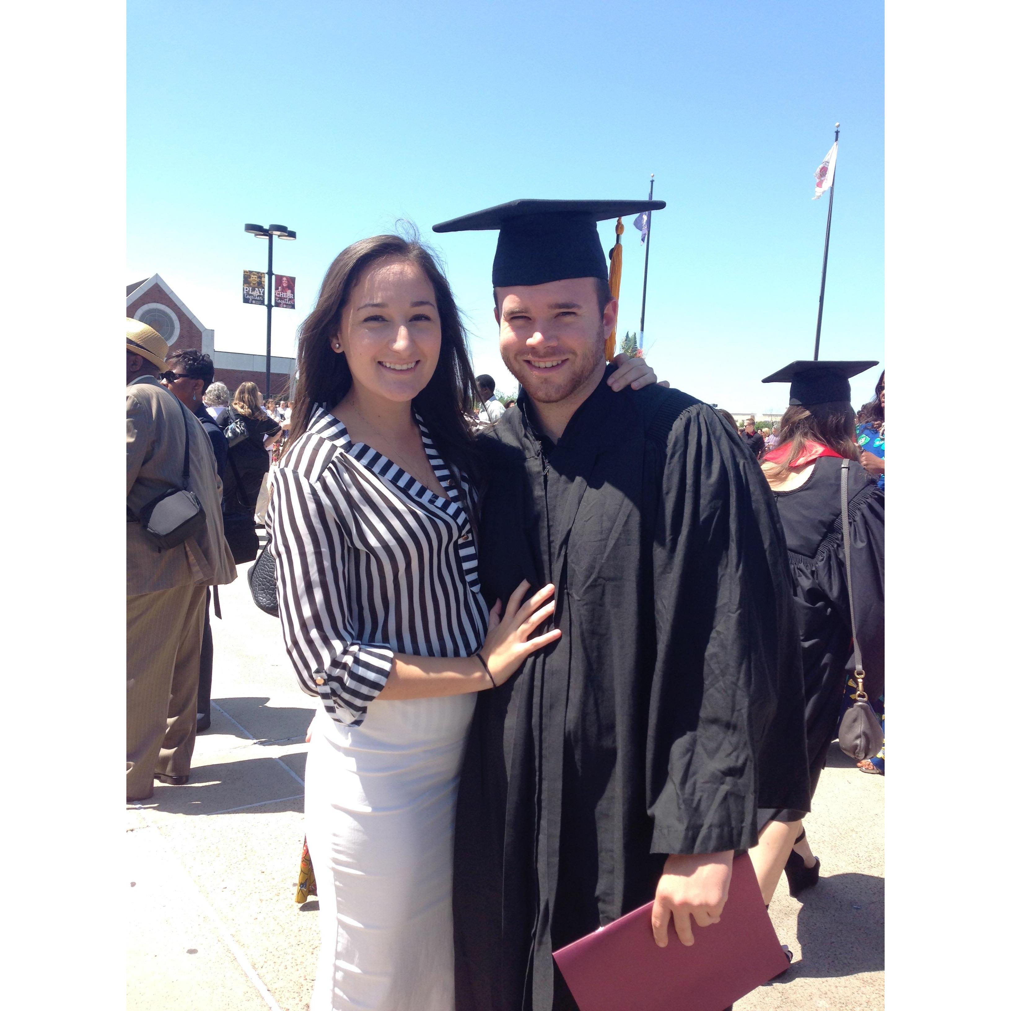 Trev's graduation. May 2014