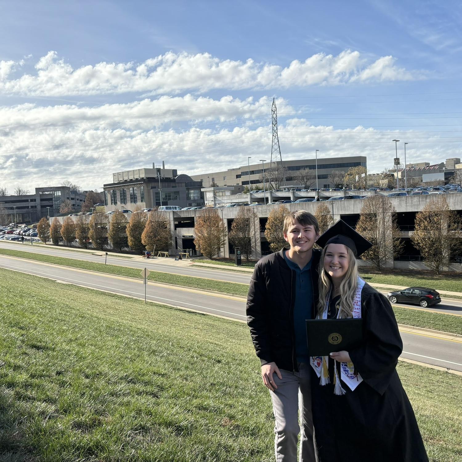 Ally’s college graduation: December 2024