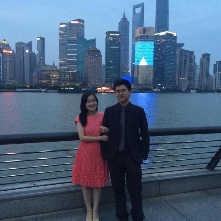 First classy dinner together. @home, Shanghai, the Bund.