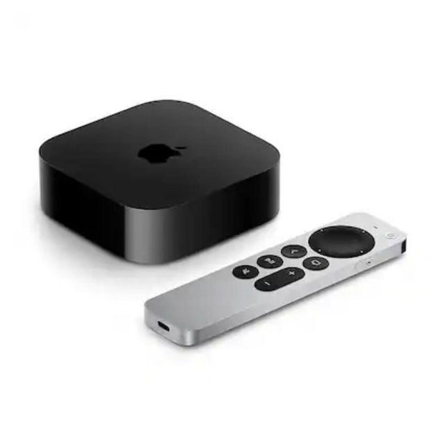 Apple - TV 4K 64GB Streaming Device (3rd generation) - Wi-Fi - Black