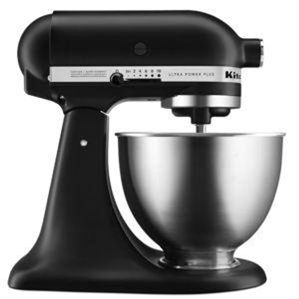 Ultra Power® Plus Series 4.5-Quart Tilt-Head Stand Mixer - Black Matte | KitchenAid US