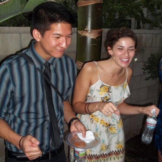 Dancing silly as usual