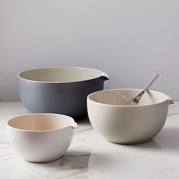 Kaloh Stoneware Mixing Bowls (Set of 3) - Ombre