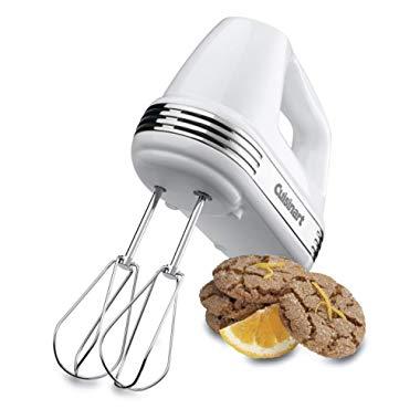 Cuisinart HM-50 Power Advantage 5-Speed Hand Mixer, White