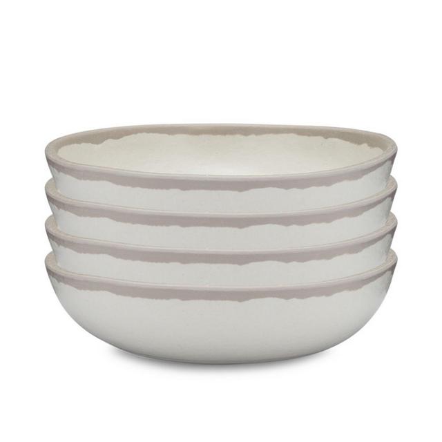 Q Squared Potter Stone Melaboo 4-Pc. Cereal Bowl Set