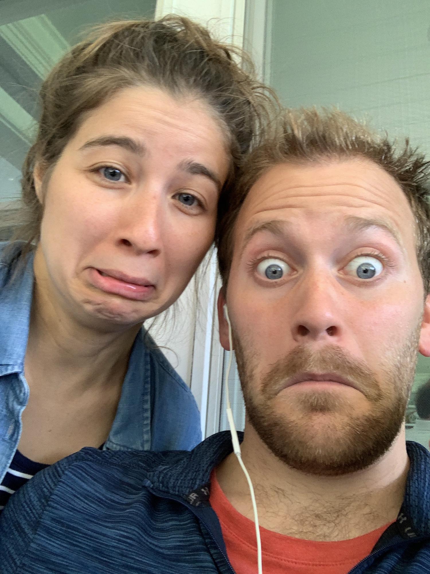 Then we stayed home for 18 months… Tiana started growing spider plants for our friends and family and Dan learned how to bake a full puff pastry