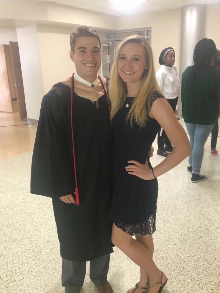 Michael's masters graduation day!