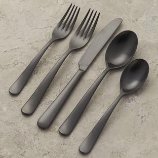 Jett 5-Piece Flatware Set, Set of 4