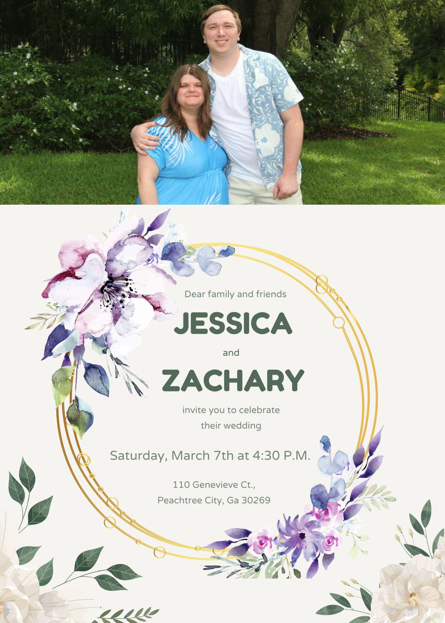 The Wedding Website of Jessica Leleux and Zachary Peterson