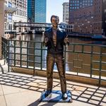 Bronze Fonz by Gerald P. Sawyer