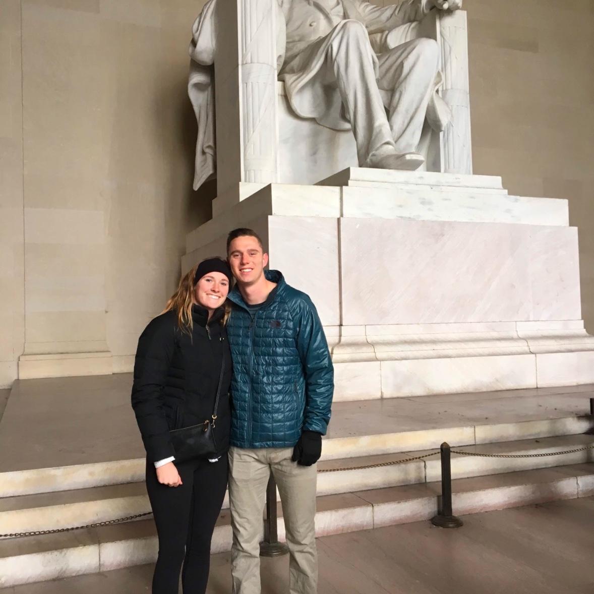 Max’s first time visiting Shannon in VA, 2018