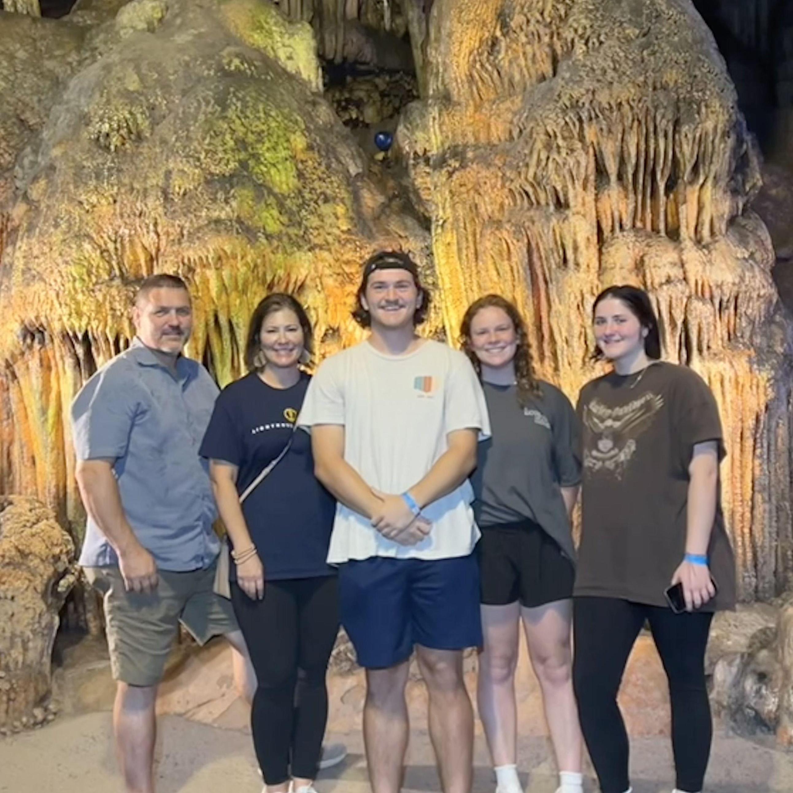 Caving with the Duncans