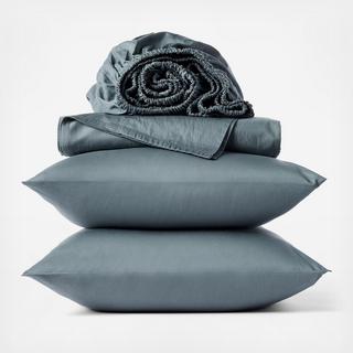 Cloud Soft Organic Sateen 4-Piece Sheet Set