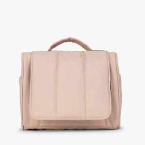 Luka Hanging Toiletry Bag in Rose Quartz