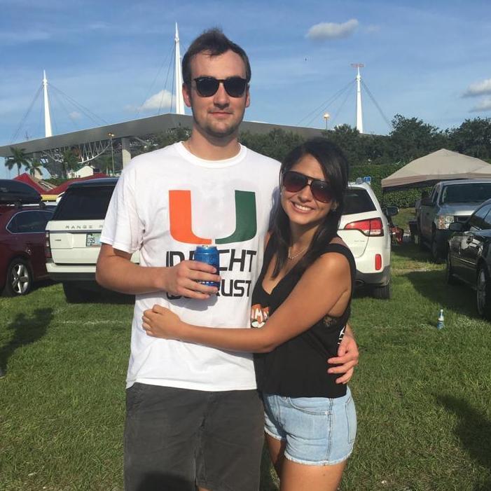 Our first photo together!