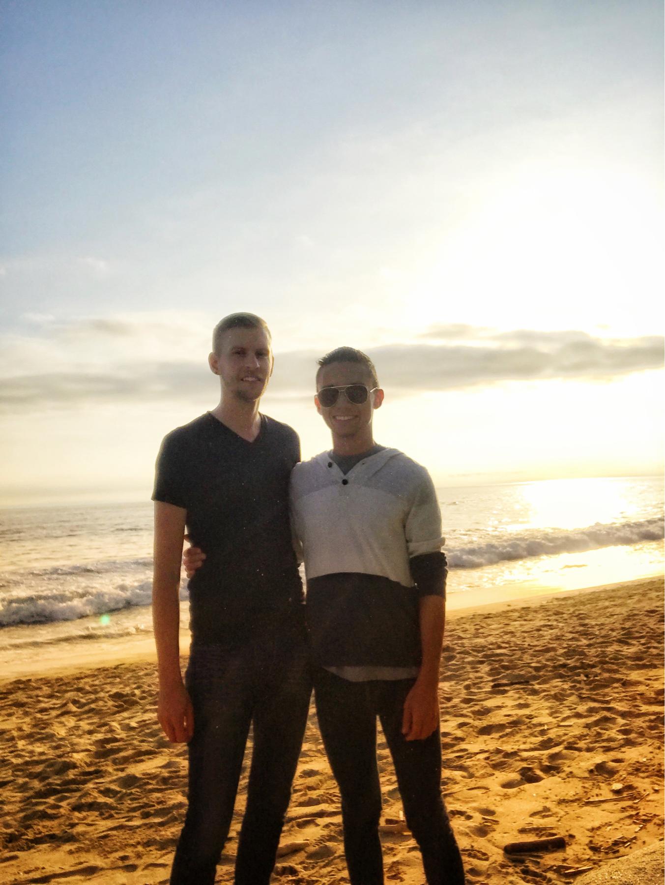 Fun Fact #2: We drove to Laguna Beach that day to celebrate our new jobs. Little did Cameron know, there was more to celebrate than just new careers!