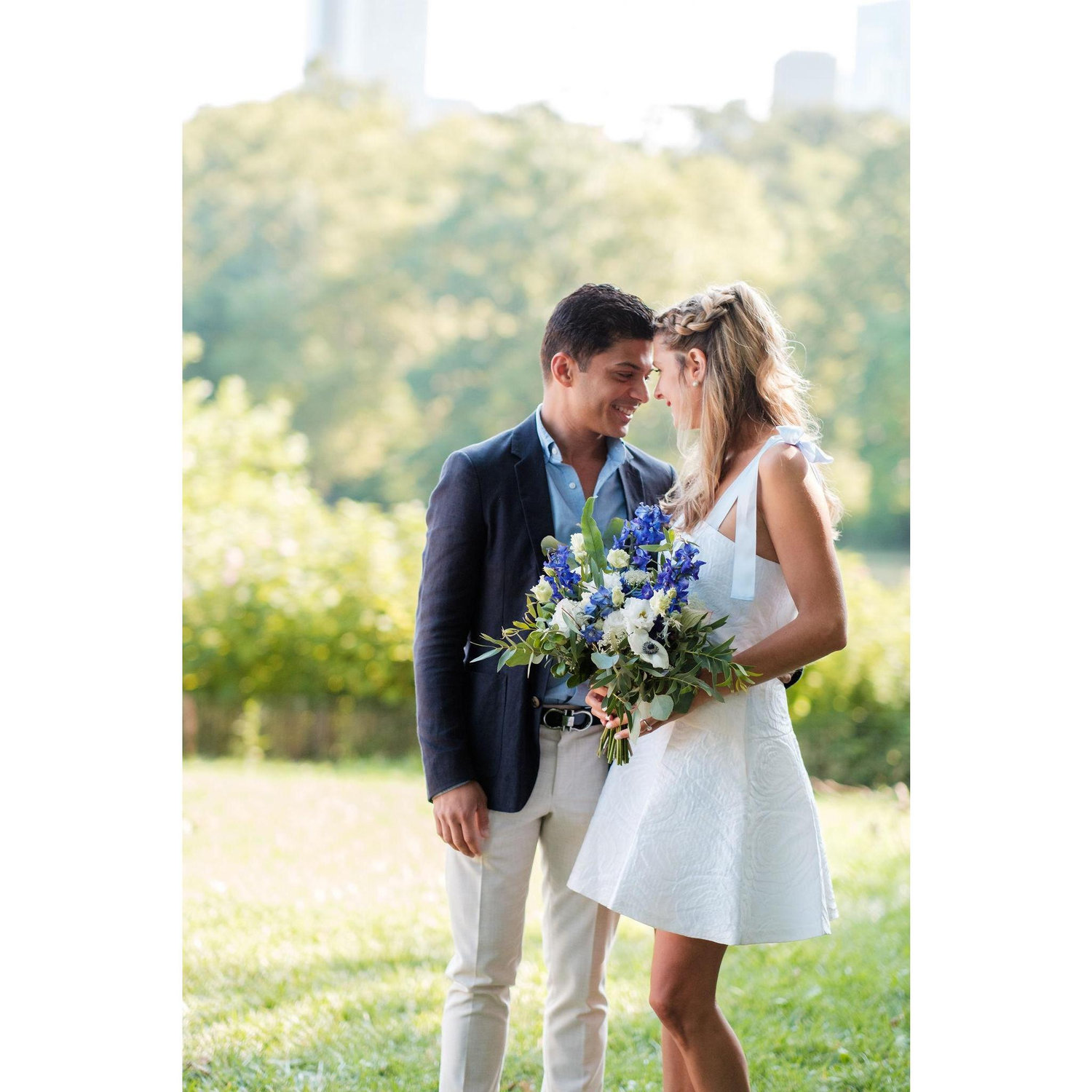 Our civil wedding during the pandemic!