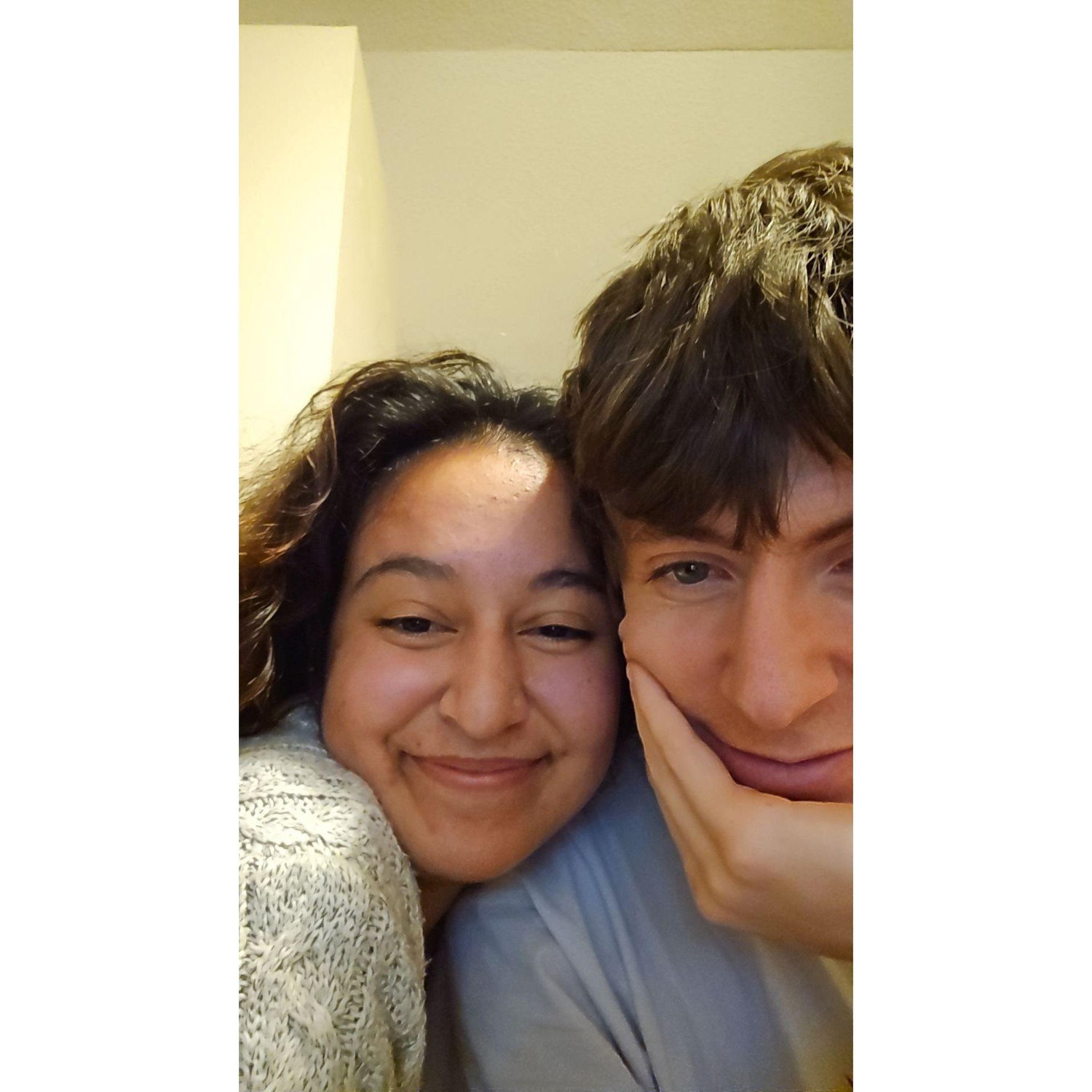 valentines day and the first time we said I love you