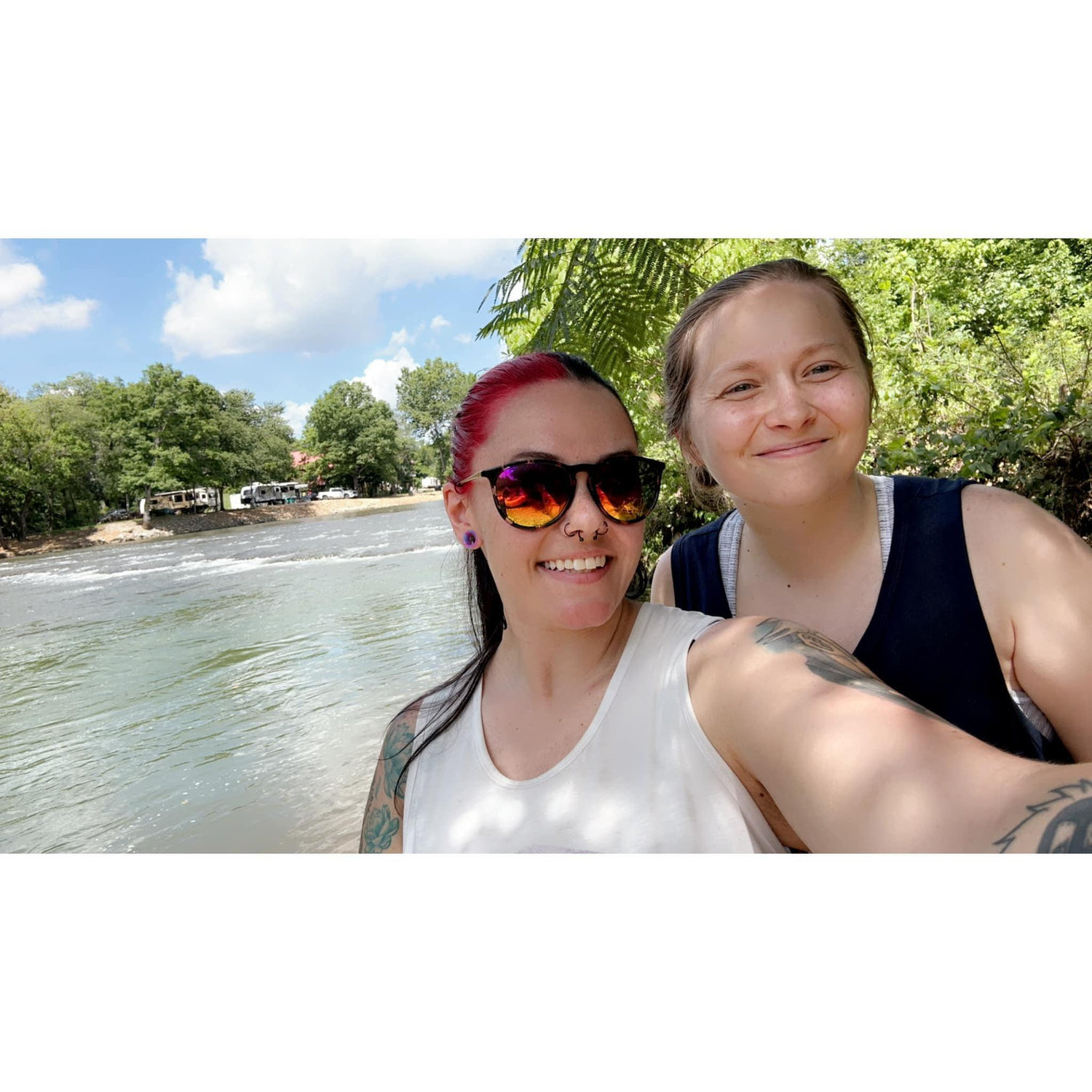 Chey and Kass at Spring River