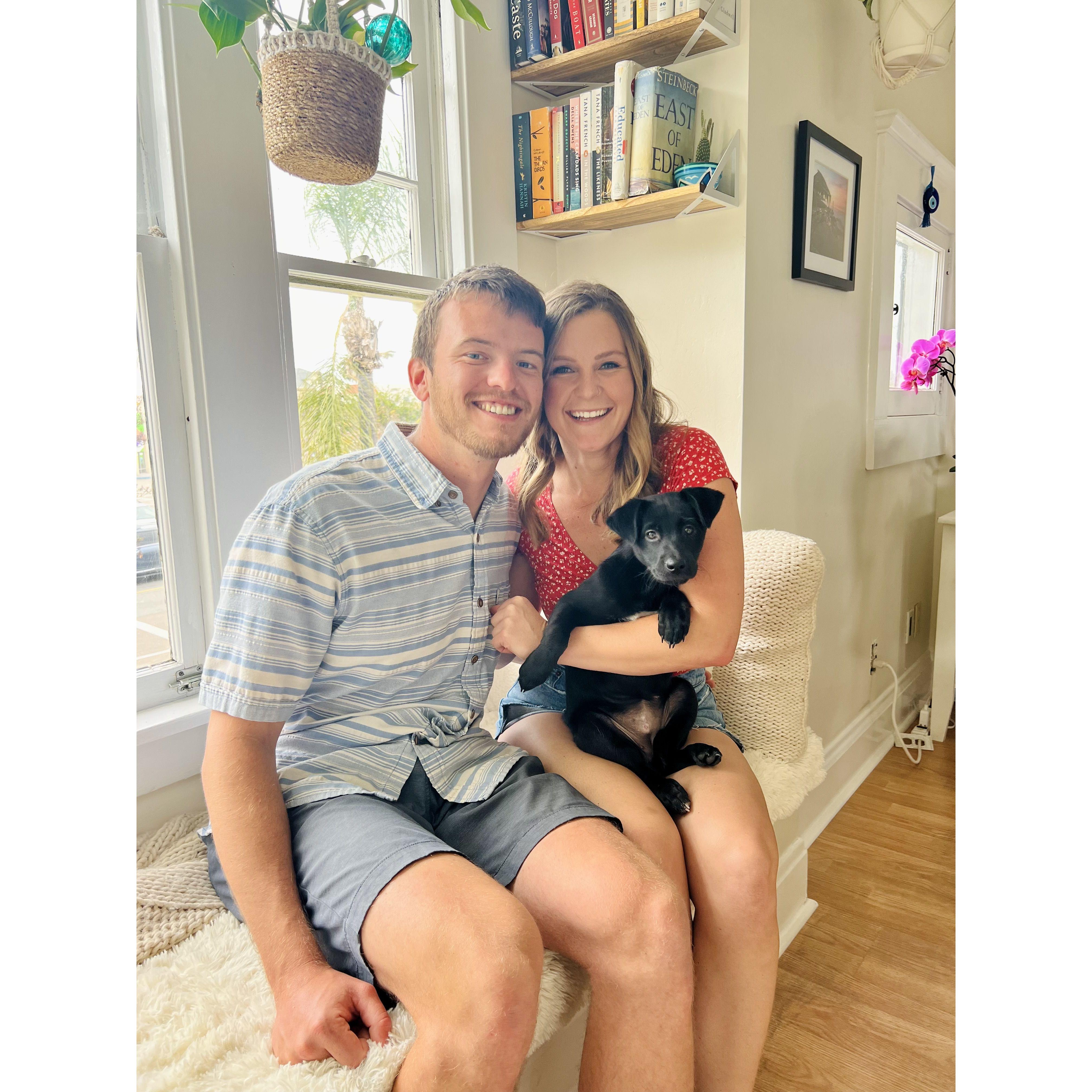 Tommy & Kate move in together and Cassie Jane joins the family! Her birthday just so happens to be the anniversary our first date (March 11)