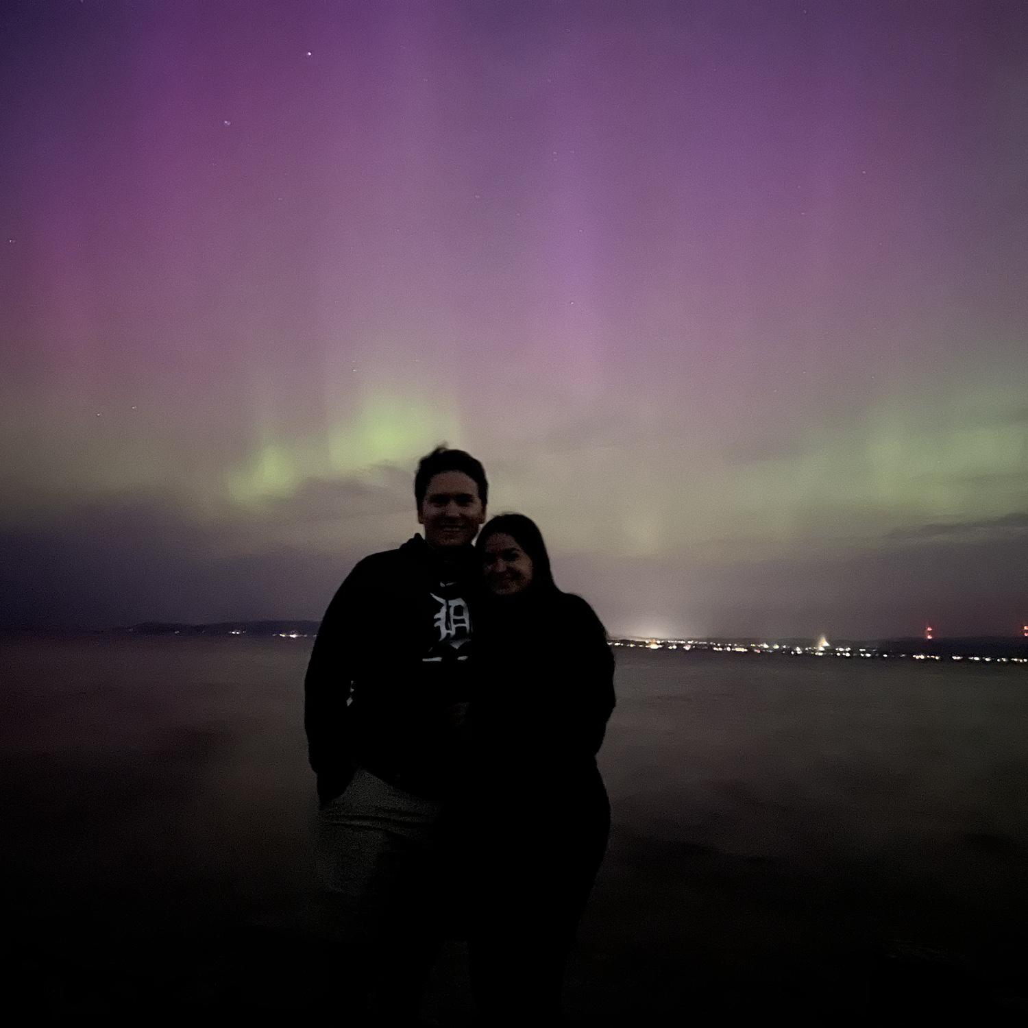 Our 2nd time catching the northern lights!
