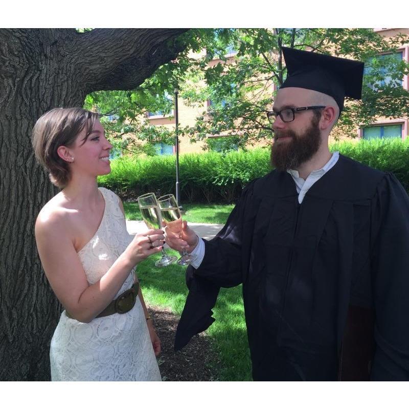 Tim's graduation from University of Chicago 05.2016