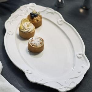 Benedita Bow Ceramic Stoneware Platter