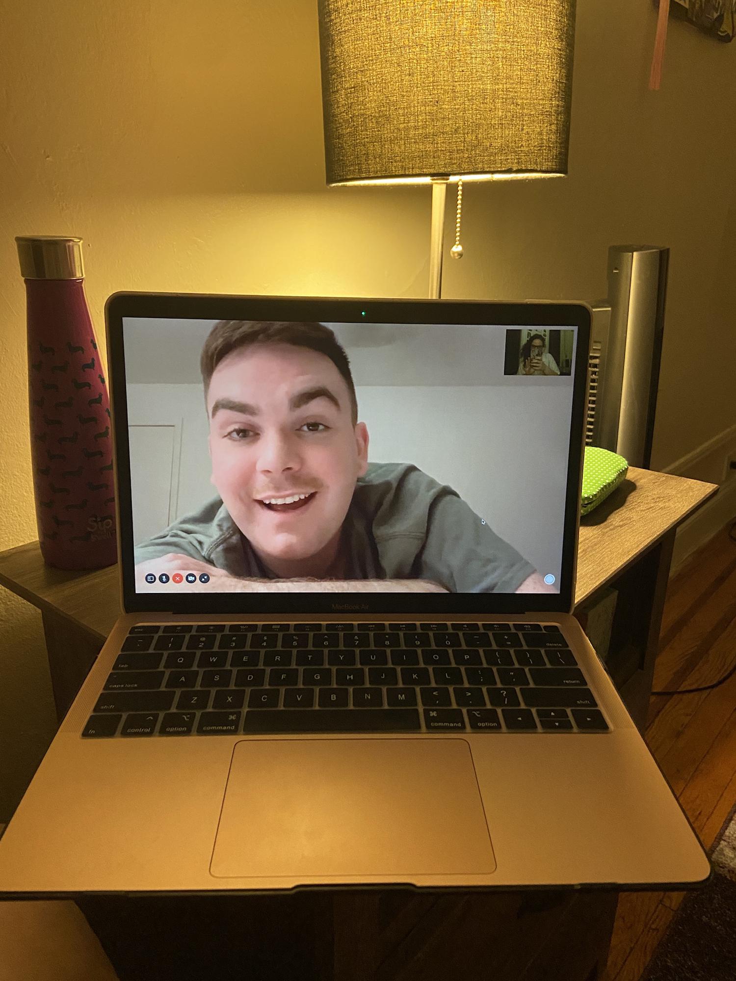 long distance is hard when phones break