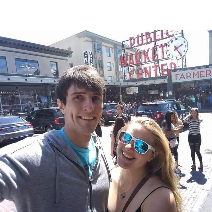 June 2018: Exploring Seattle during Jen's fieldwork.