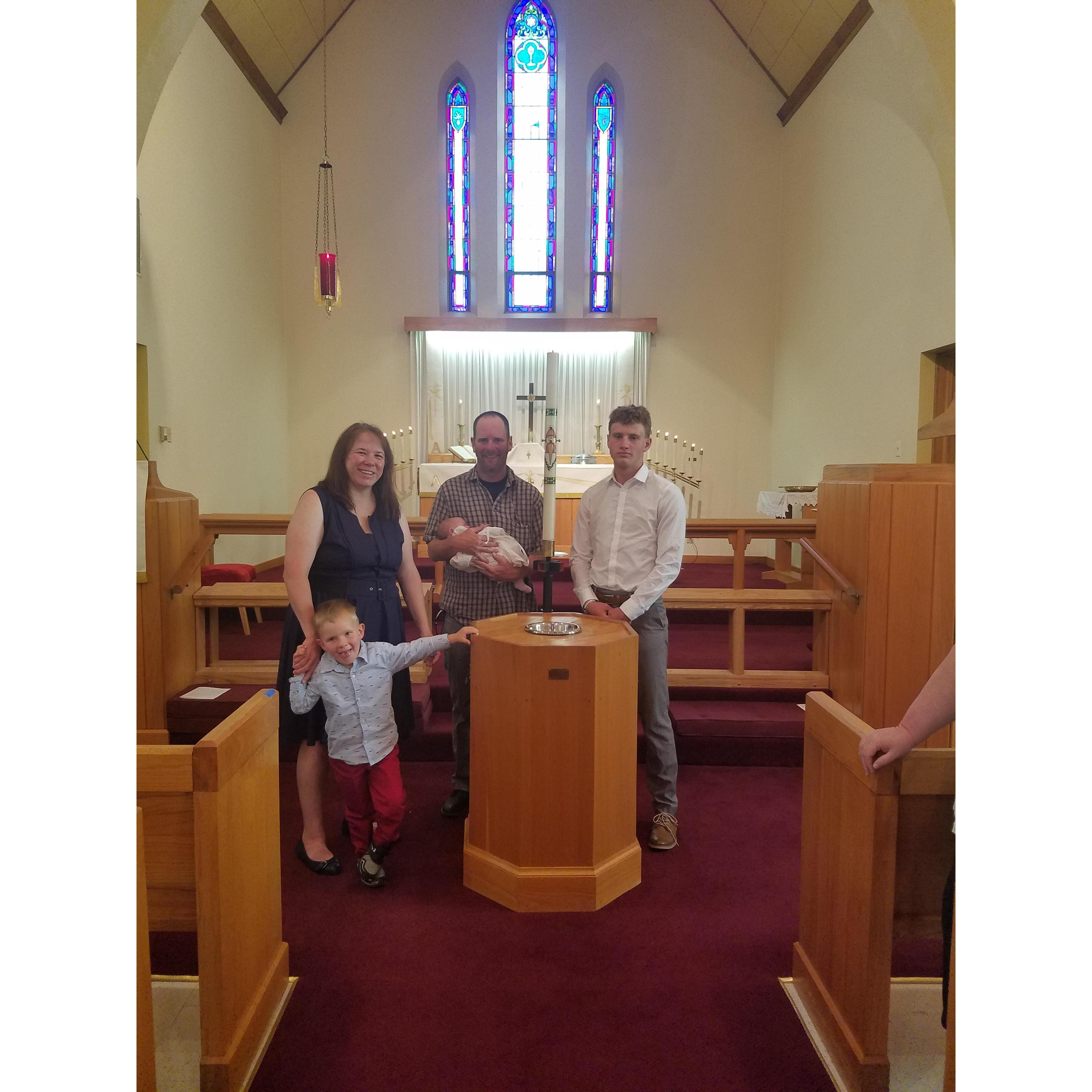 Ember's Baptism June 2020