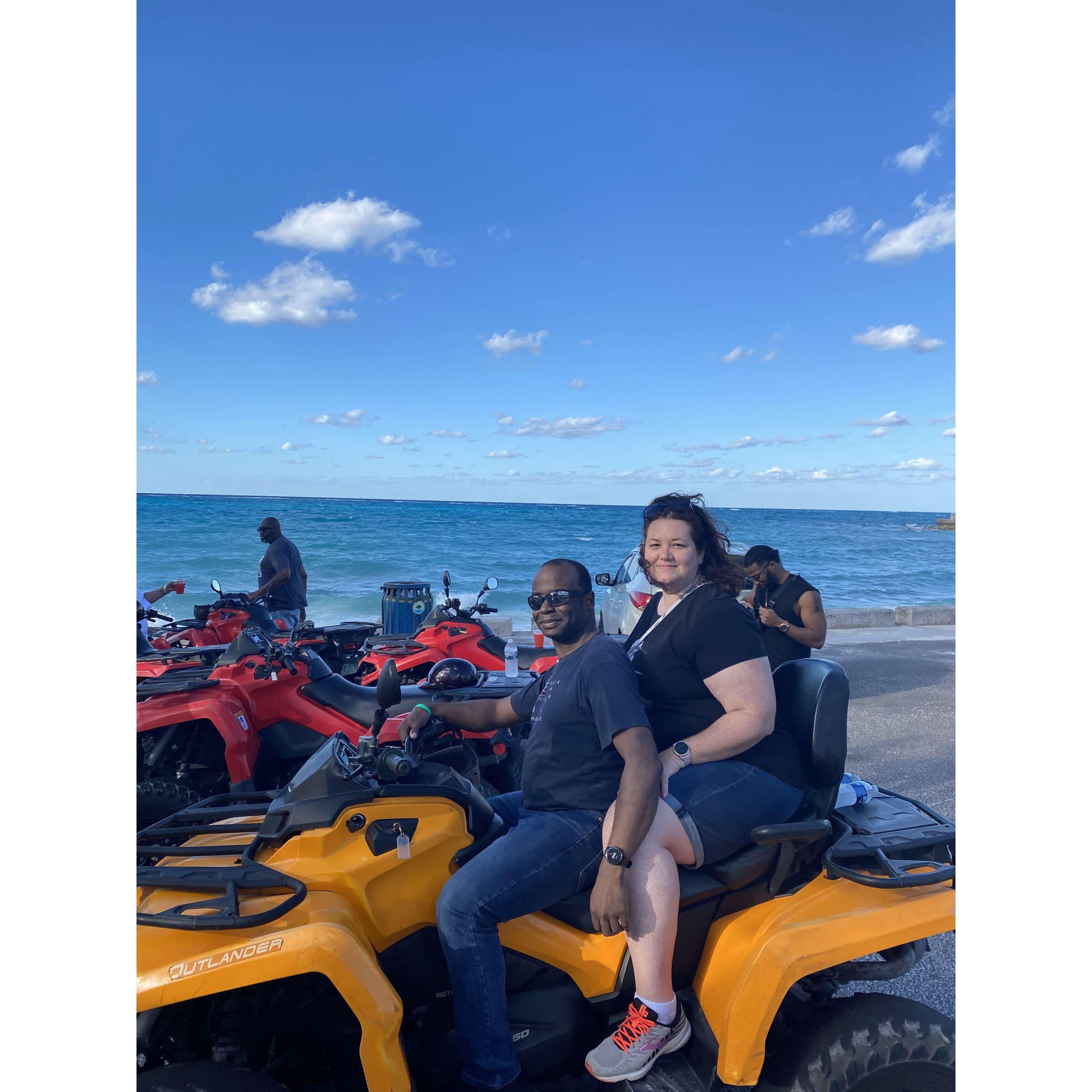 ATV tour in the Bahamas