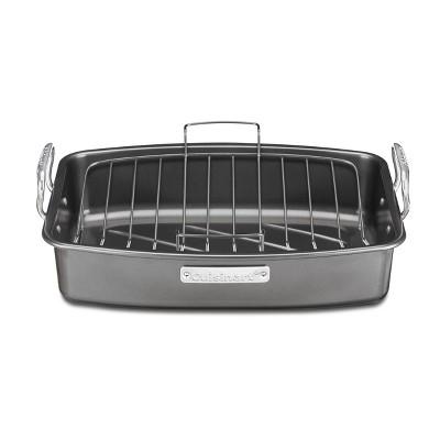 Cuisinart 17" X 13" Non-Stick Roasting and Lasagna Pan with Non-Stick V-Rack - ASR-1713V