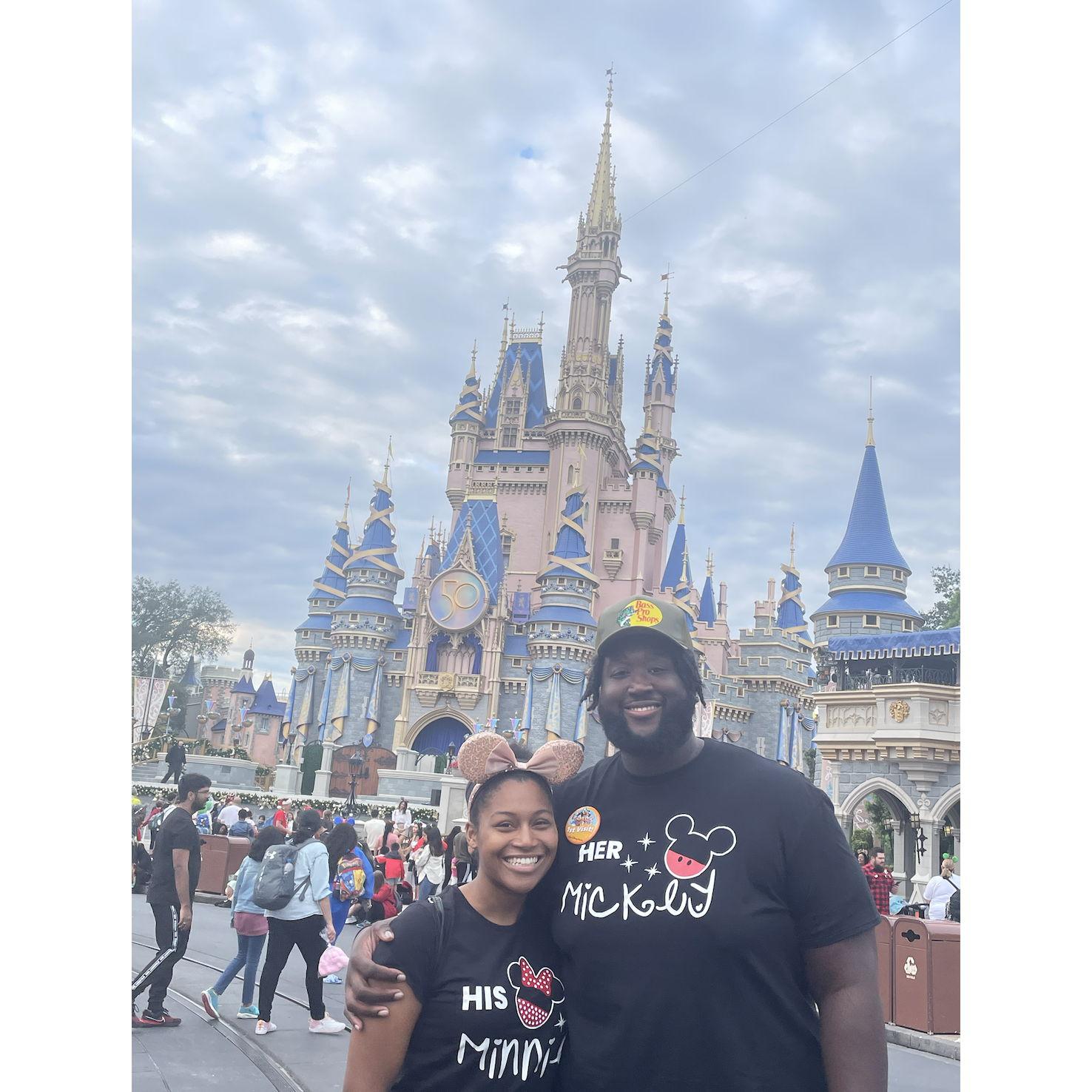 June 2023: first trip to Disney World together!