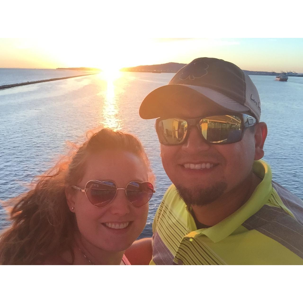 Setting sail on our first Carnival Cruise