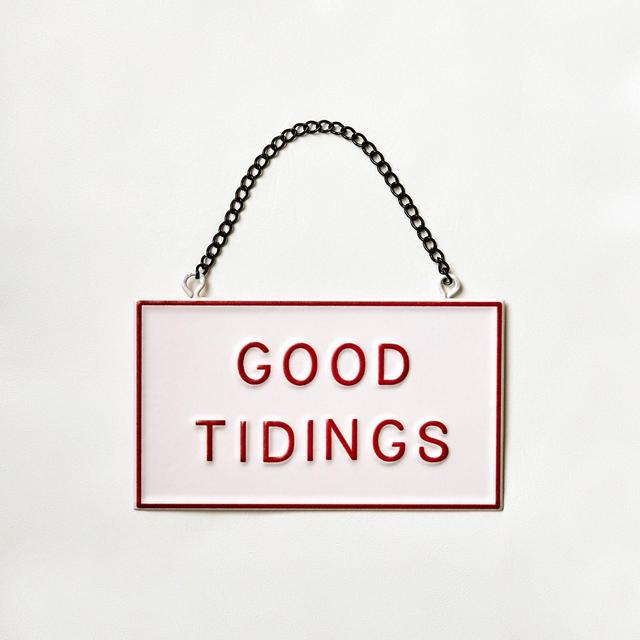 'Good Tidings' Ornament Red/White - Hearth & Hand™ with Magnolia