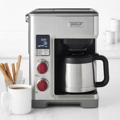 Wolf Gourmet Automatic Drip Coffee Maker, Red