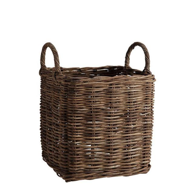 Chateau Square Woven Basket, Small - 12.5"H