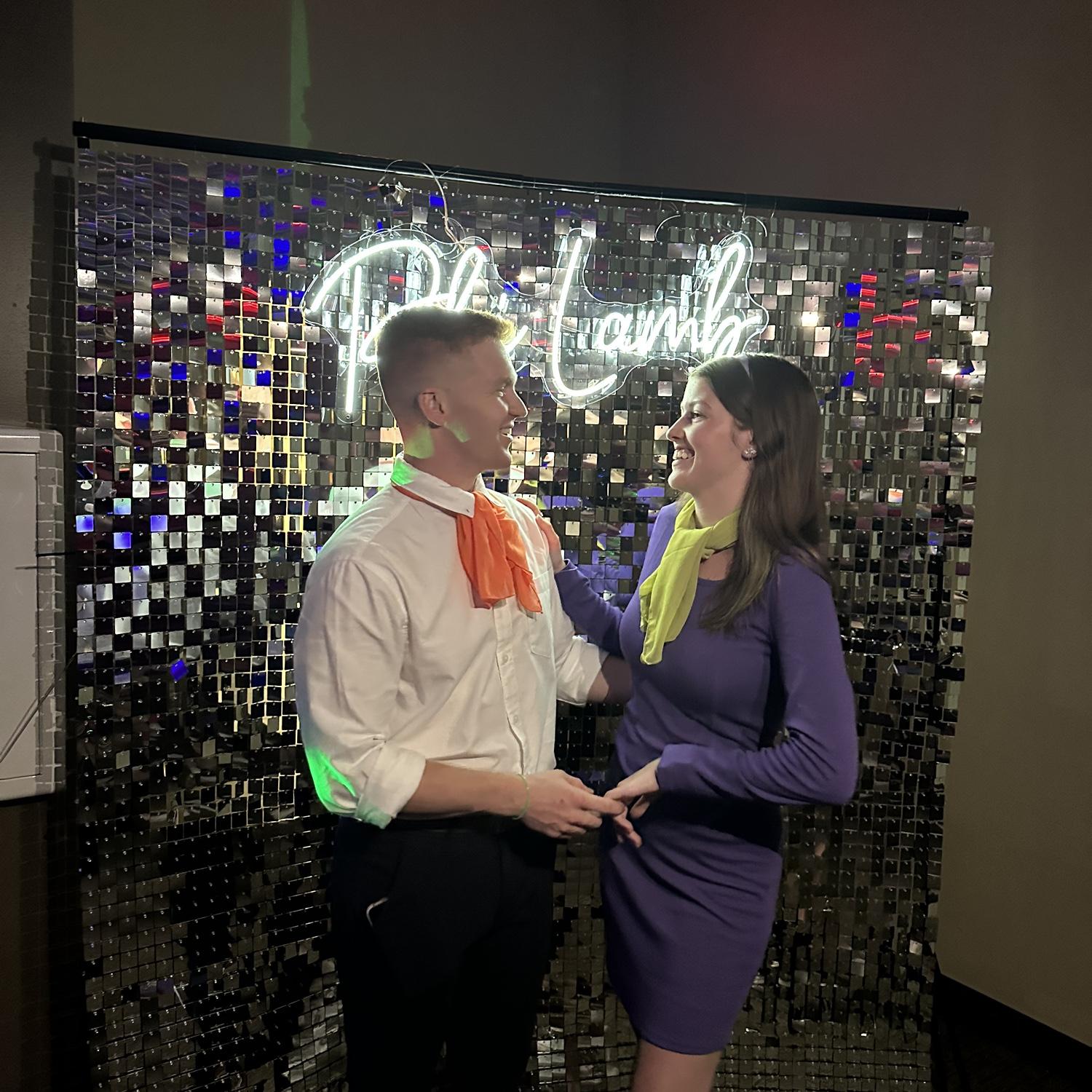 10/27/2023.
Phi-Lamb Halloween date party as Daphne and Fred!