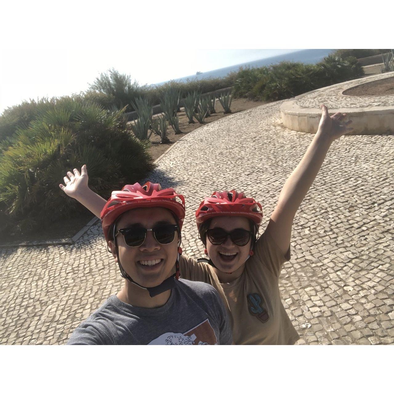 Bike ride in Cascais