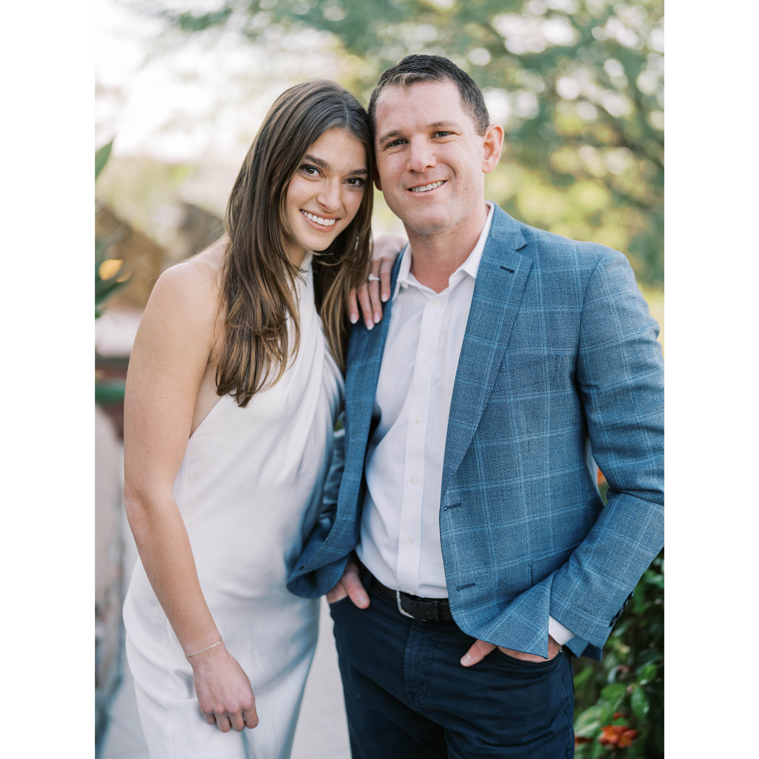 March 12, 2024- Our engagement photos at the Wrigley Mansion
