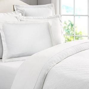 Reeve Matelasse Organic Euro Shams
