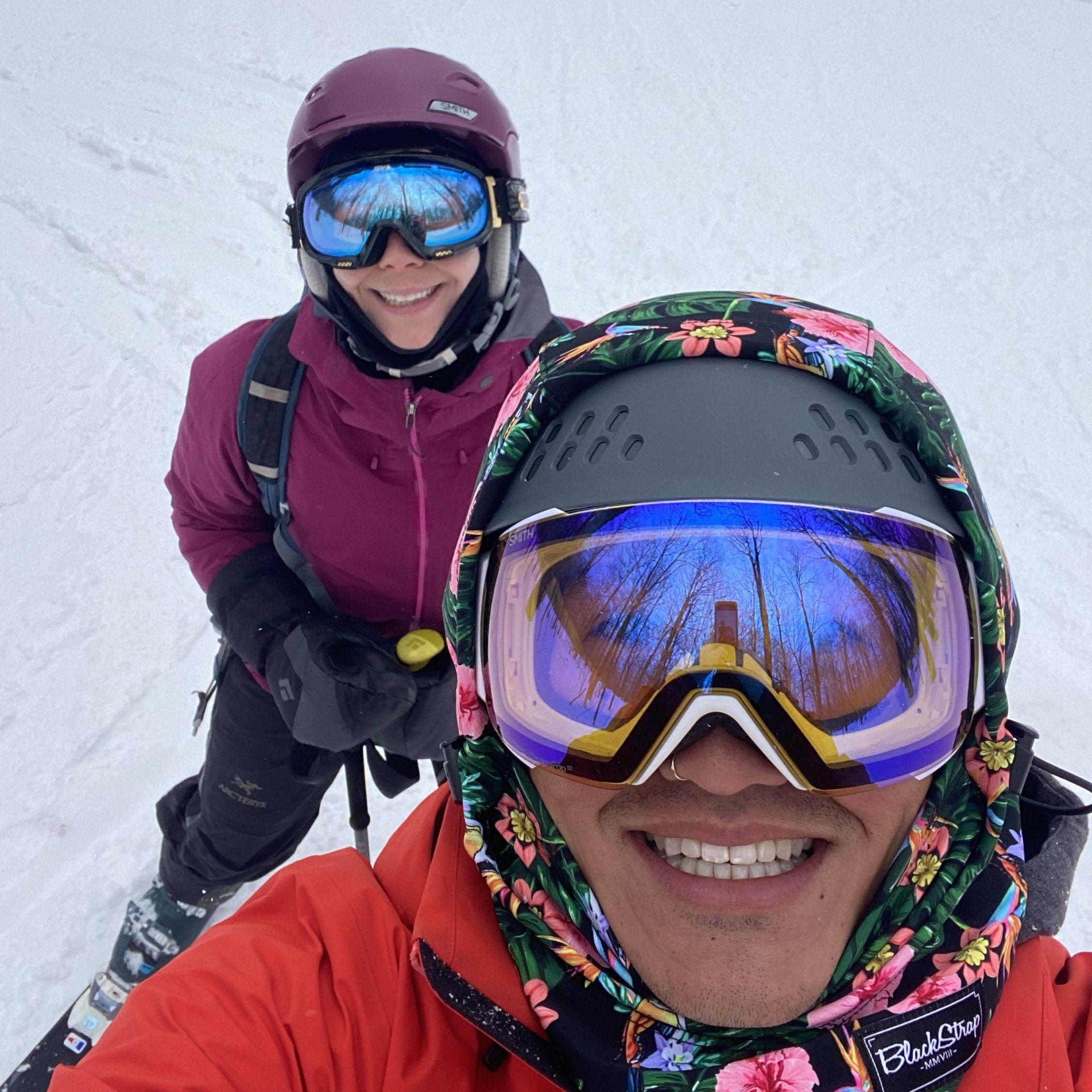 Skiing at Bolton Valley in Vermont