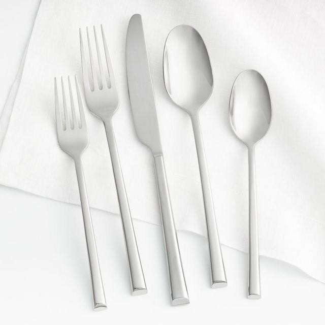 Cortland 20-Piece Silver Flatware Set