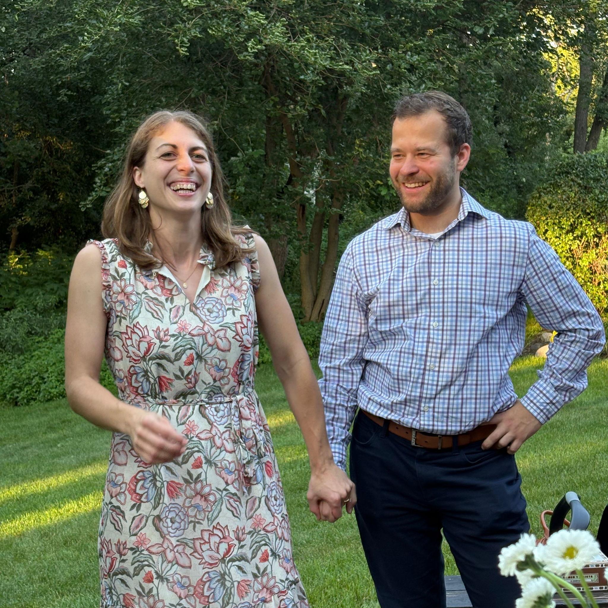 Telling the engagement story after being surprised by Michael