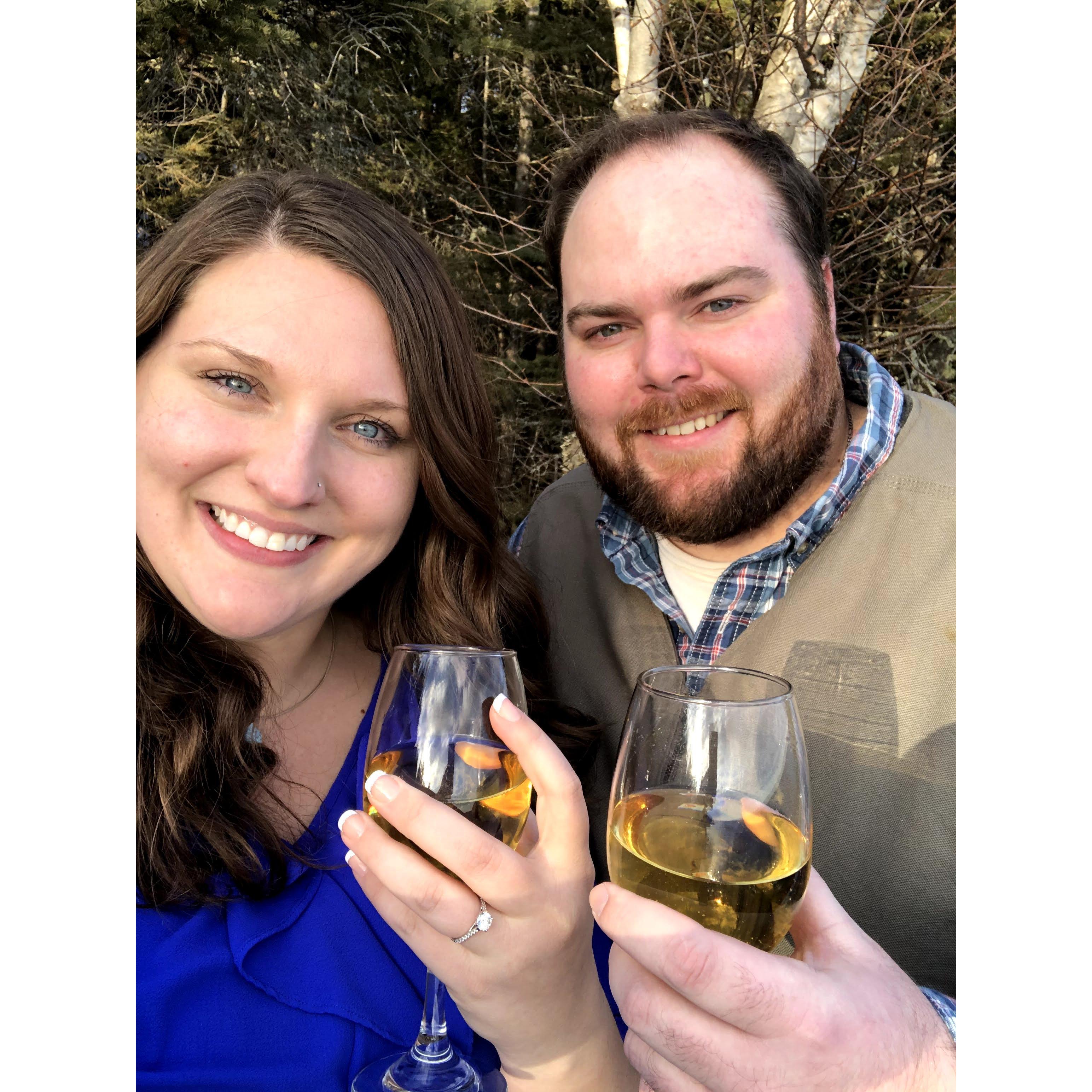 Champagne to celebrate!