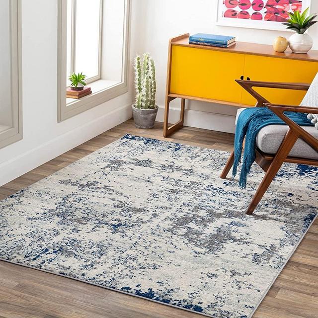 Artistic Weavers Arti Modern Abstract Area Rug, 7'10" x 10'3", Dark Blue/Gray
