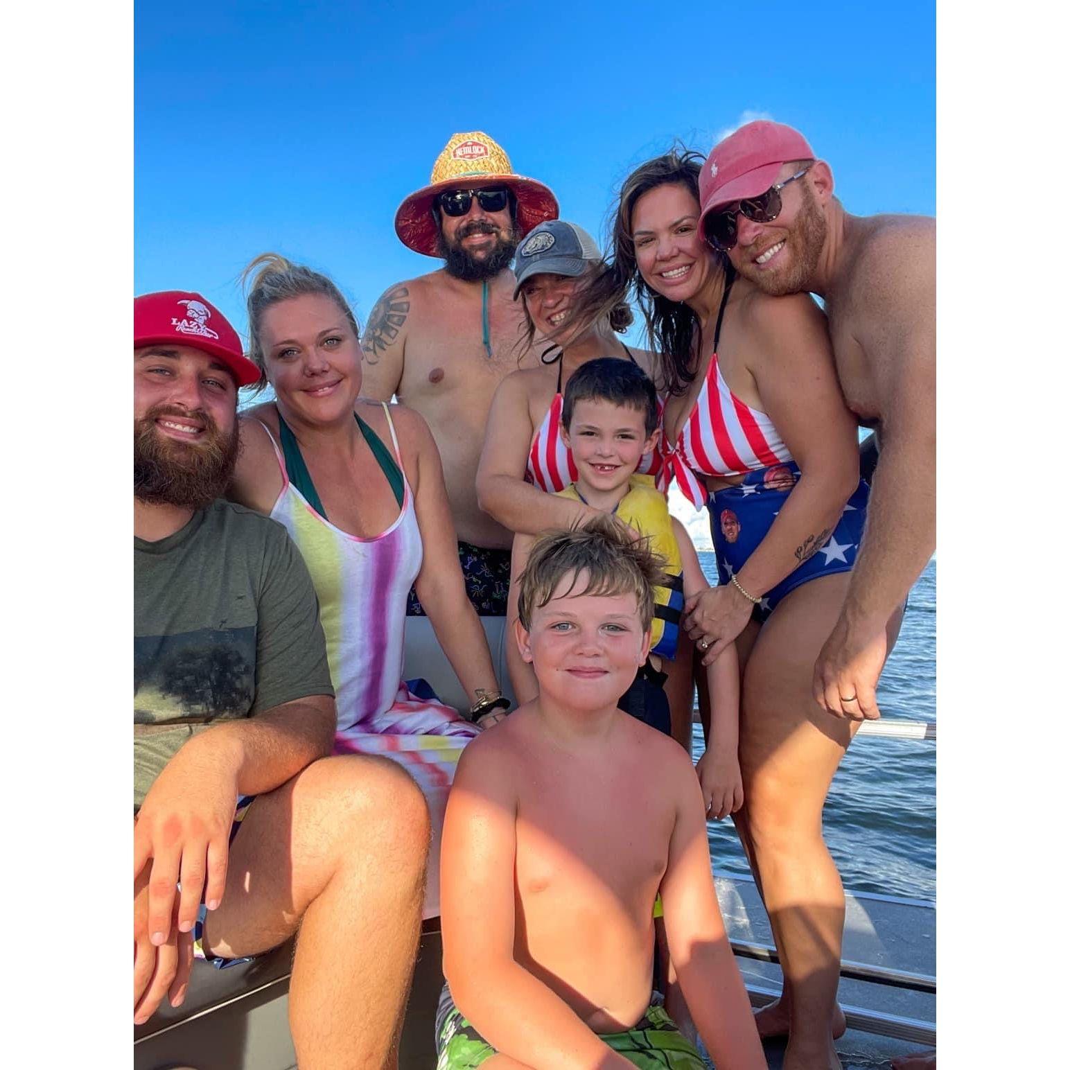 Family boat trip!