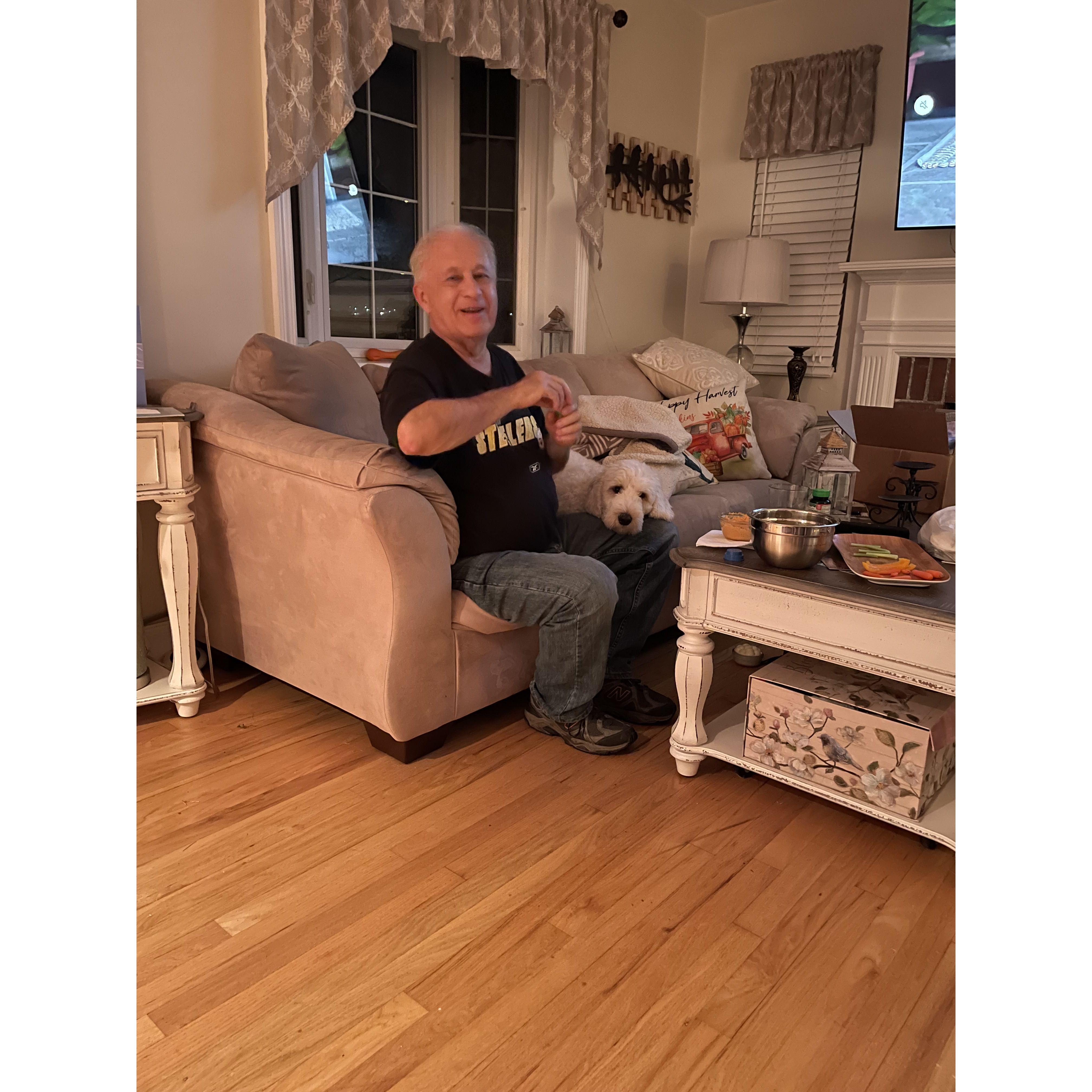 Pappy Jack with his best buddy